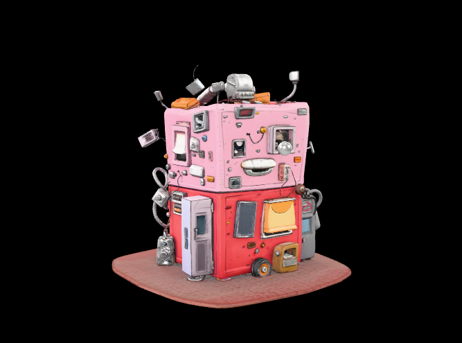 Whimsical Robot Residence