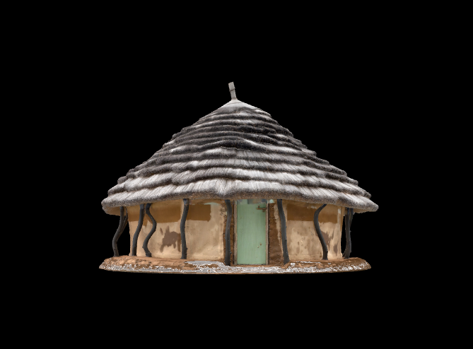 Grass Thatched Hut